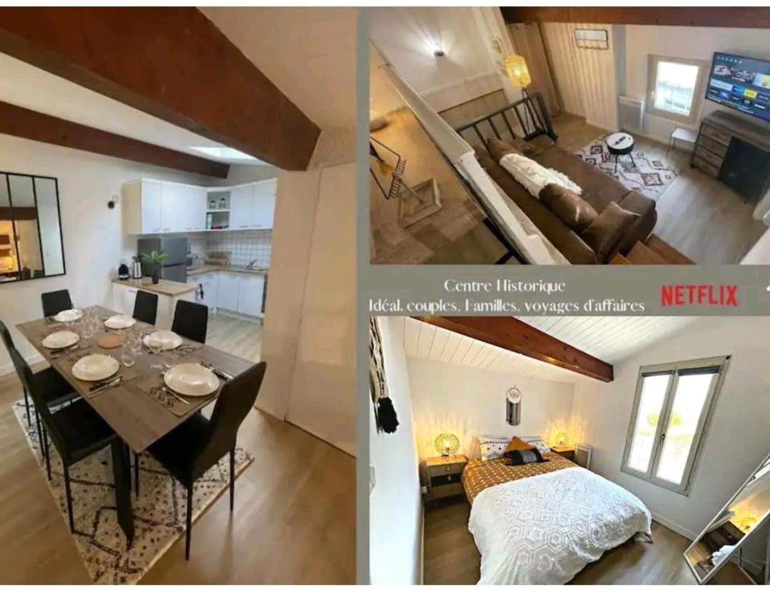 Le Loft Berbere - Ideal Couples, Familles, Business - Centre Historique, Wifi , Netflix Niort Eksteriør billede